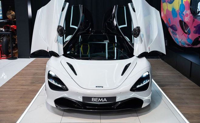 Mclaren 720S Performance V8 Biturbo 720ch | Immat Fra Blanc de 2018