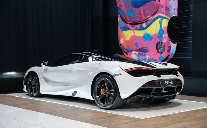 Mclaren 720S Performance V8 Biturbo 720ch | Immat Fra Blanc de 2018