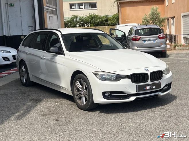 BMW Serie 3 TOURING 2.0 320D 185cv SPORT XDRIVE / EC Blanc de 2013