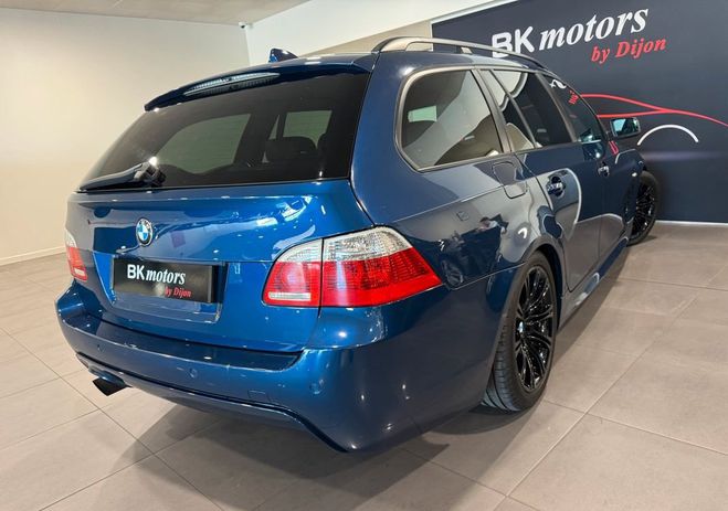 BMW Serie 5 520d E61 Touring 163ch Sport Design BVM6 Bleu de 2006