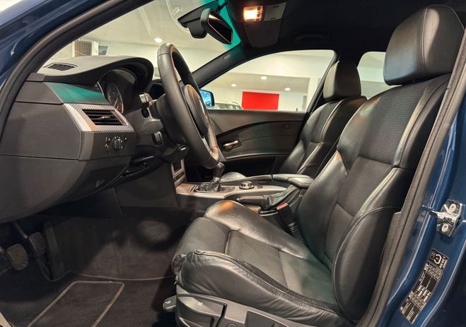 BMW Serie 5 520d E61 Touring 163ch Sport Design BVM6 Bleu de 2006