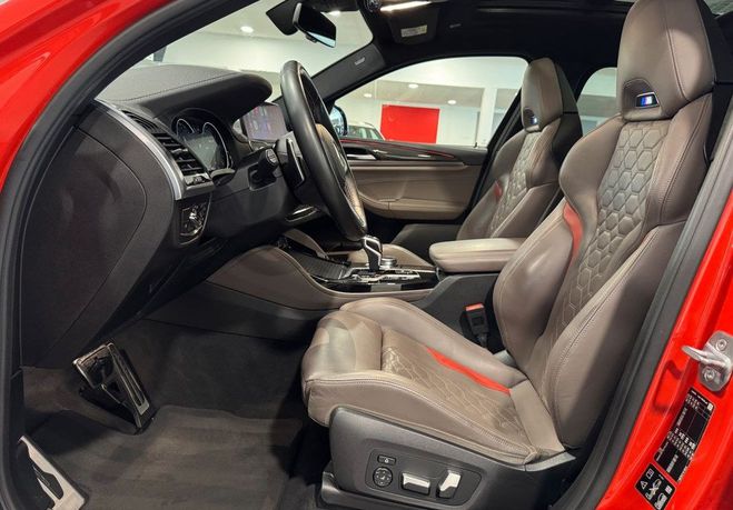 BMW X4 X4M G02 3.0 510ch Competition BVA8 Rouge de 2019