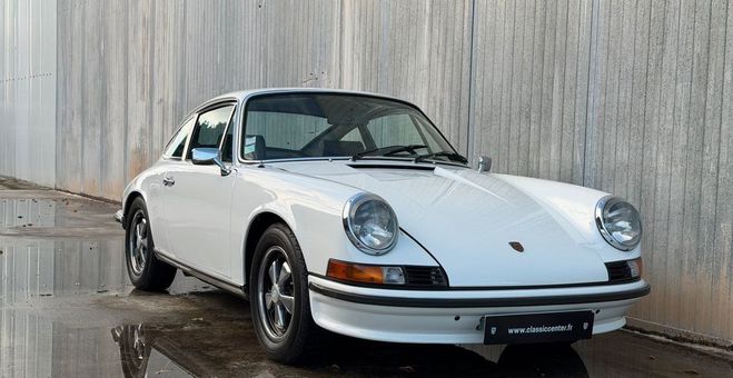 Porsche 911 2.4E 1973 Fran�aise d'origine Blanc de 1973