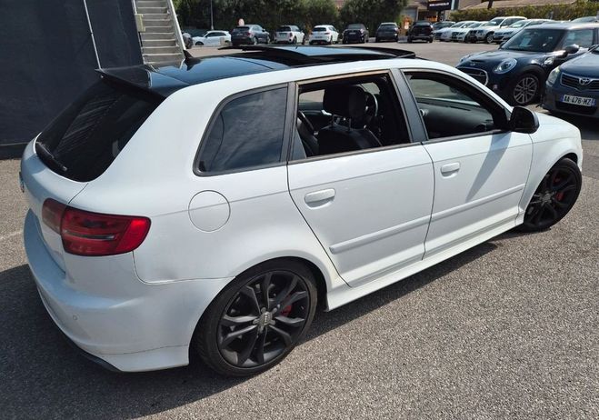 Audi S3 sportback 265 cv toit ouvrant en l etat Blanc de 2008