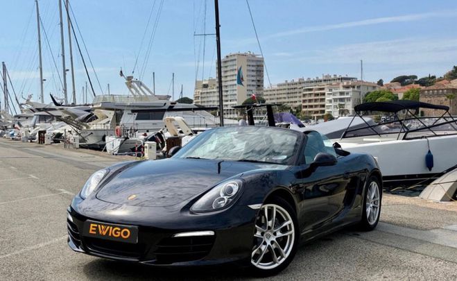 Porsche Boxster 981 2.7 flat 6 265 pdk pcm psm historiqu Noir de 2014