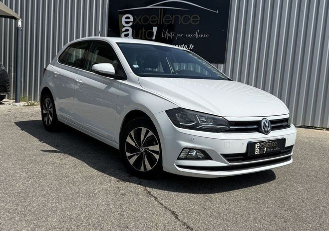 Volkswagen Polo 1.0 TSI 95CH CONFORTLINE EURO6D-T Blanc de 2018