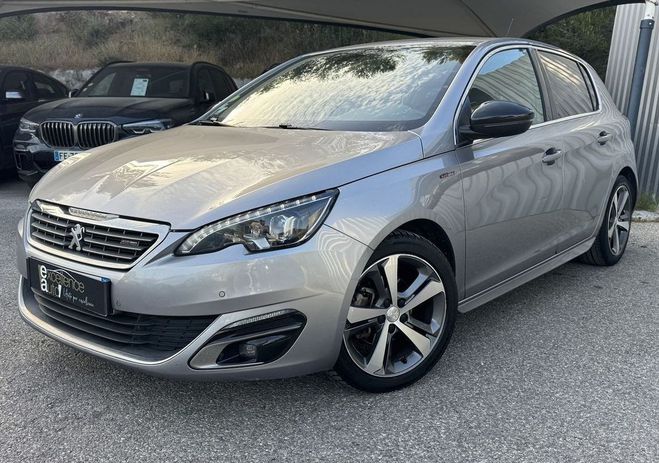 Peugeot 308 1.6 BLUEHDI 120CH GT LINE S&S EAT6 5P Gris de 2017