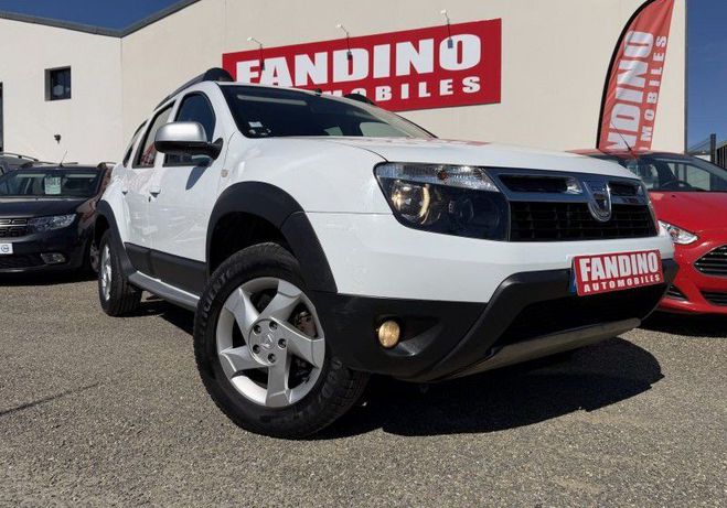 Dacia Duster 1.5 DCI 110CH FAP PRESTIGE 4X4 Blanc de 2012
