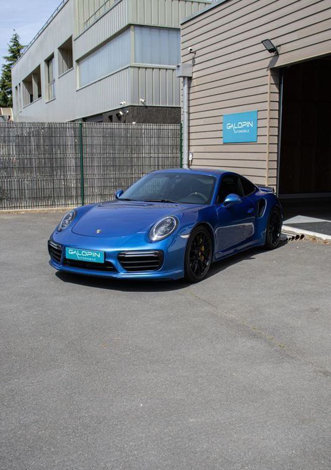Porsche 911 Turbo S (991.2) Bleu de 2016