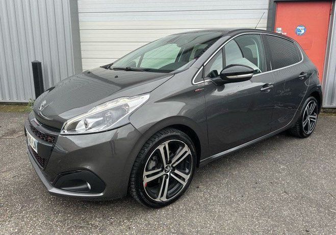 Peugeot 208 1.2 puretech 110 cv gt line Gris de 2018