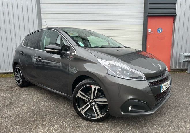 Peugeot 208 1.2 puretech 110 cv gt line Gris de 2018