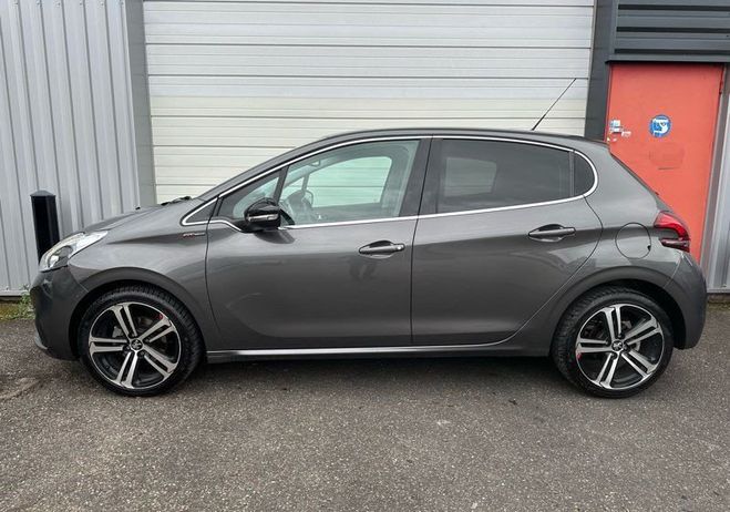 Peugeot 208 1.2 puretech 110 cv gt line Gris de 2018