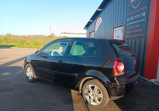 Volkswagen Polo 4 1.2 60cv UNITED GARANTIE 6 MOIS Noir de 2008