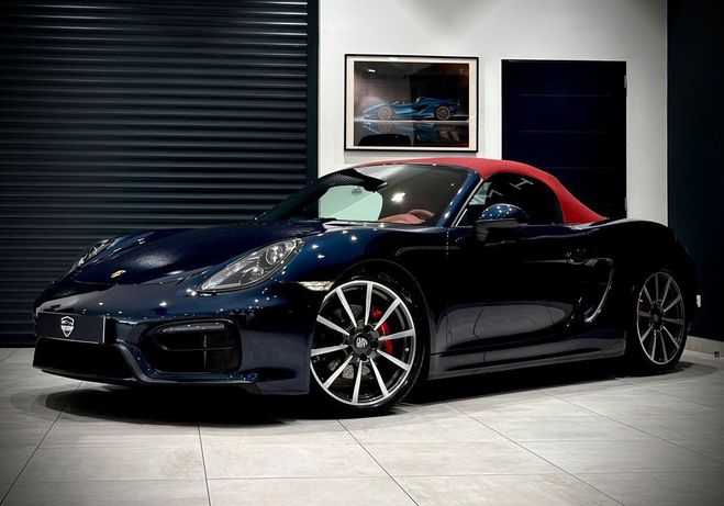 Porsche Boxster 981 GTS 3.4i 330 CH PDK ECHAP SPORT PACK Bleu de 2015