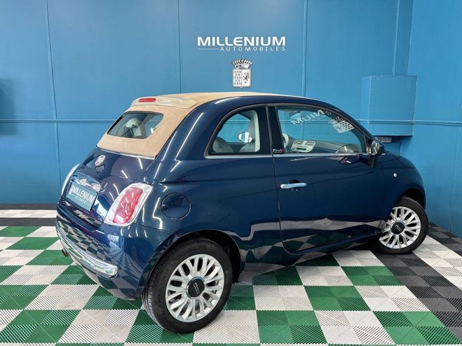 Fiat 500 C 1.2 8v 69ch Lounge Bleu de 2014