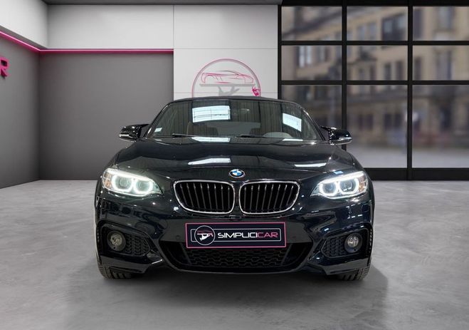 BMW Serie 2 (F23) CABRIOLET 220I 184 LOUNGE BVA8 184 Noir de 2015