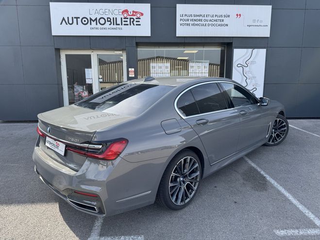 BMW Serie 7 750i 4.4l V8 530ch Pack M Berninagrau In Gris de 2019