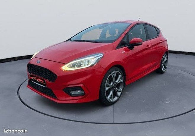 Ford Fiesta (7) 1.0 ECOBOOST 100PS S-S ST-LINE Rouge de 2019