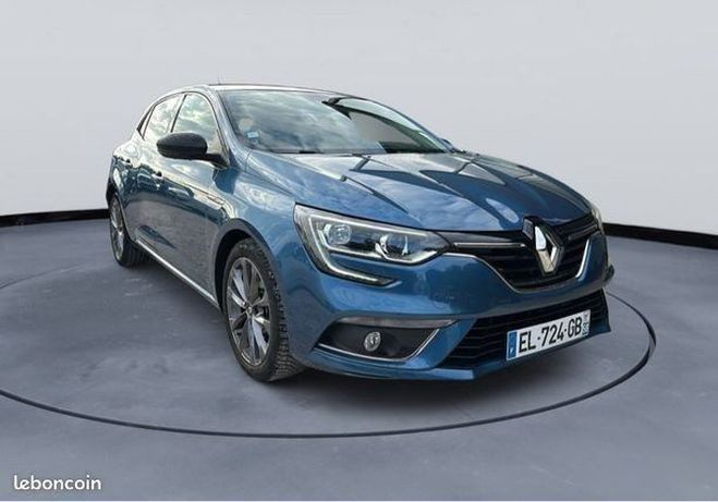 Renault Megane Berline (4) Limited Energy TCe 130 Bleu de 2017