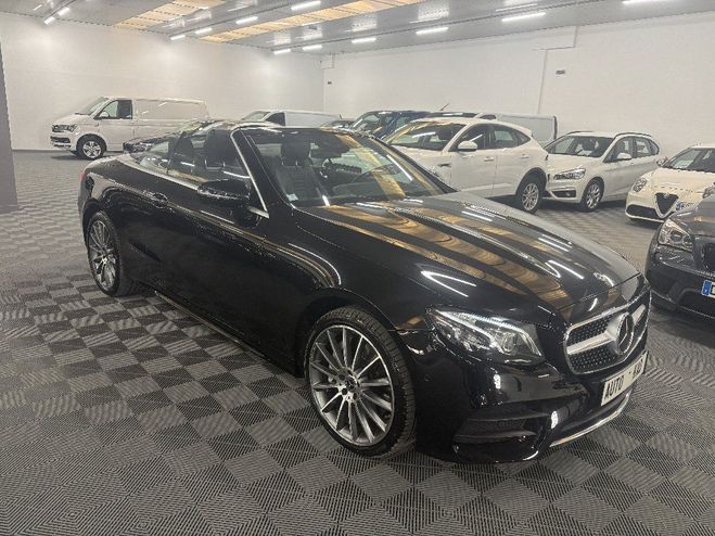 Mercedes Classe E CABRIOLET 350 d 9G-Tronic 4-Matic Fascin Noir de 2019