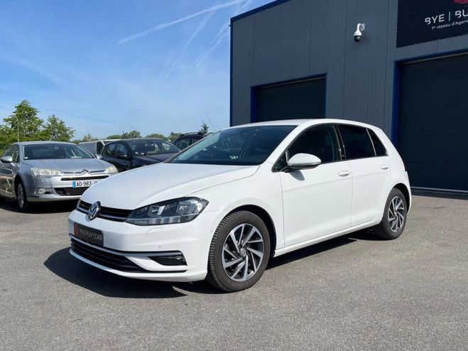 Volkswagen Golf 7 2.0 TDI CR 150 CH BVA DSG7 VII Sound P BLANC de 2017