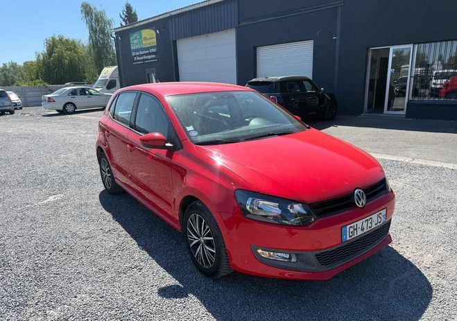 Volkswagen Polo confortline 2009 Rouge de 2009