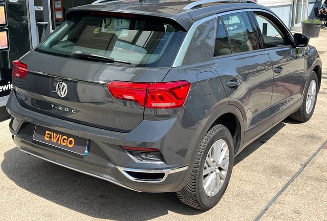 Volkswagen T Roc 2.0 tdi 150ch carat dsg7 entretien compl Gris de 2019