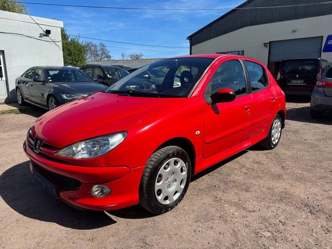 Peugeot 206 Trendy 1.4e 75ch Rouge de 2006