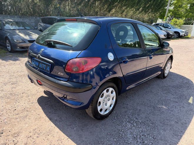 Peugeot 206 1.4 HDi 68 Ch Executive Bleu de 2006