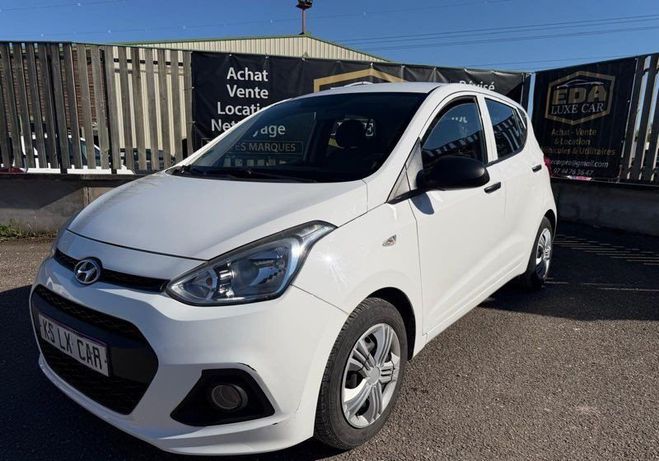 Hyundai I10 67cv1.0i Blue Drive 1 �res mains Blanc de 2016