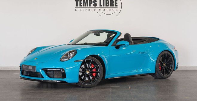 Porsche 911 type 992 carrera s cabriolet 3.0 450ch Bleu de 2020