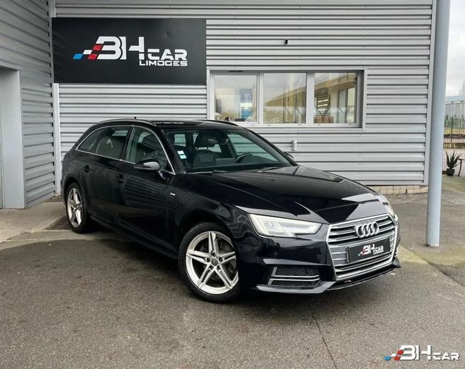 Audi A4 Avant 2.0 TDI 150 S-LINE Noir de 2018