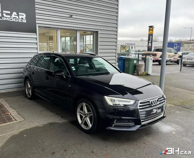 Audi A4 Avant 2.0 TDI 150 S-LINE Noir de 2018