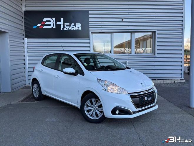 Peugeot 208 1.5 Bluehdi 100 ch 5 places Blanc de 2020