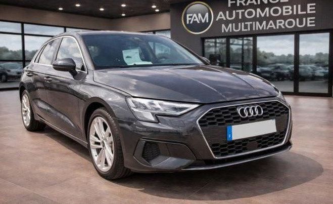 Audi A3 Sportback 30 TFSI Mild Hybrid 110 S tron Gris de 2021