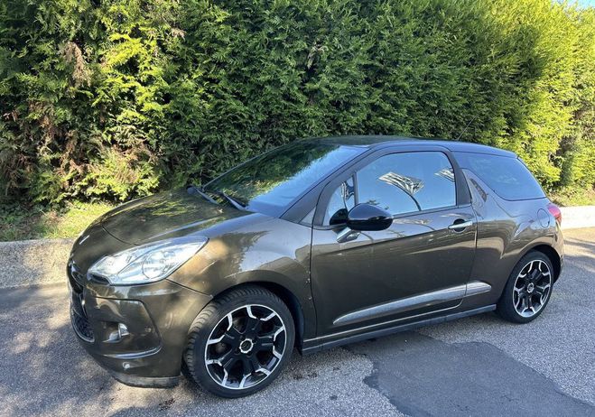 Citroen DS3 1.6 hdi 90 cv so chic 2012 ct ok 4x Marron de 2012