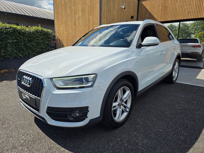 Audi Q3 2.0L TDI 177CH QUATTRO SLINE BVA Blanc de 2014