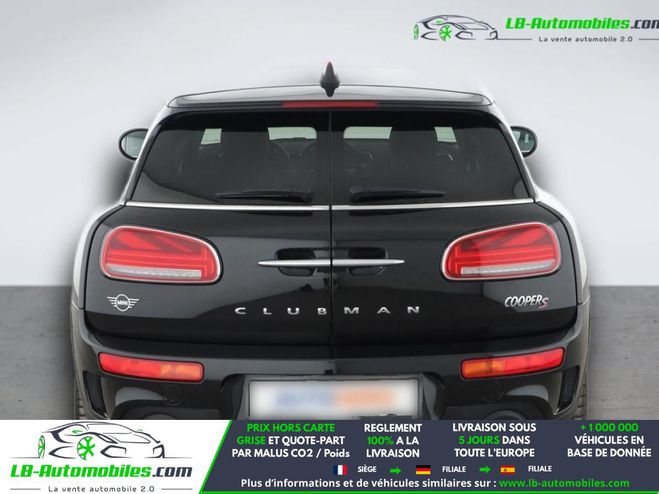 Mini Clubman S 192 ch BVA Noir M�tallique de 2020