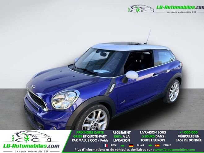 Mini Cabrio 184 ch BVM Bleu M�tallique de 2013
