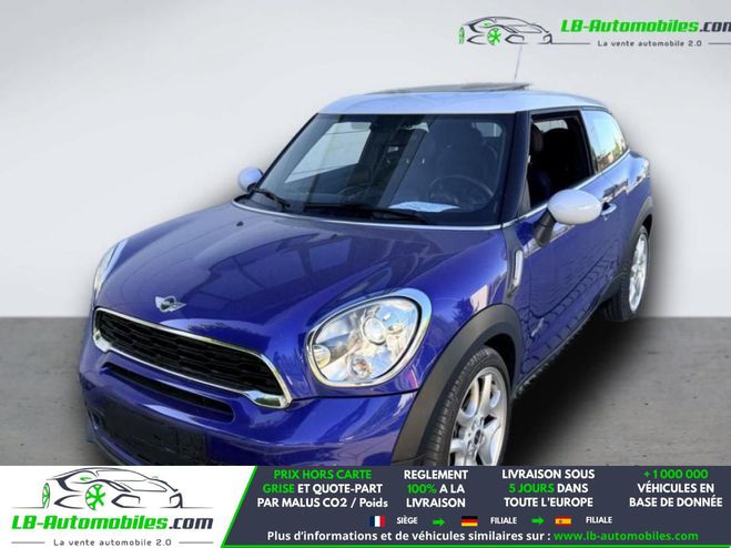 Mini Cabrio 184 ch BVM Bleu M�tallique de 2013
