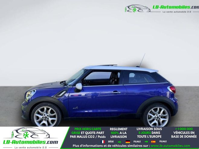 Mini Cabrio 184 ch BVM Bleu M�tallique de 2013