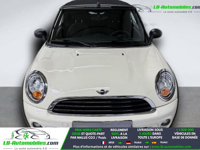Mini Cabrio 98 ch BVM Blanc M�tallique de 2014