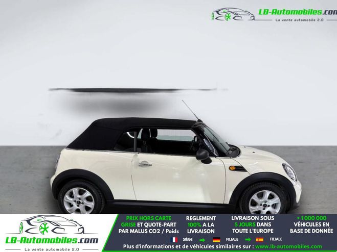 Mini Cabrio 98 ch BVM Blanc M�tallique de 2014