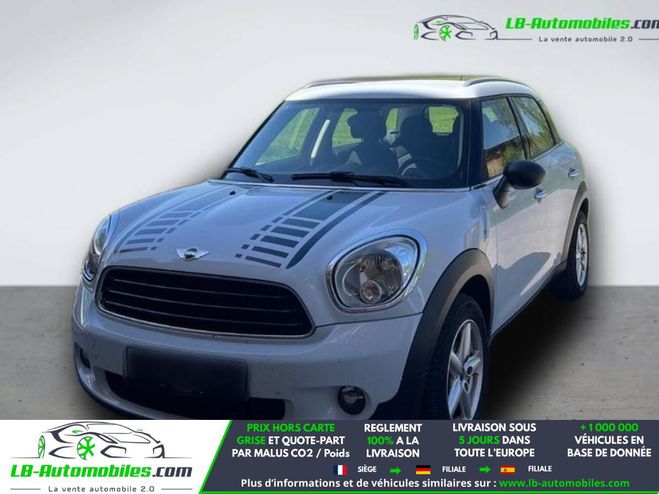 Mini Cabrio 98 ch BVM Blanc de 2013