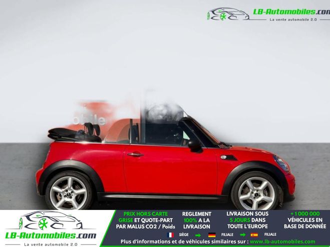 Mini Cabrio 98 ch BVM Rouge de 2015