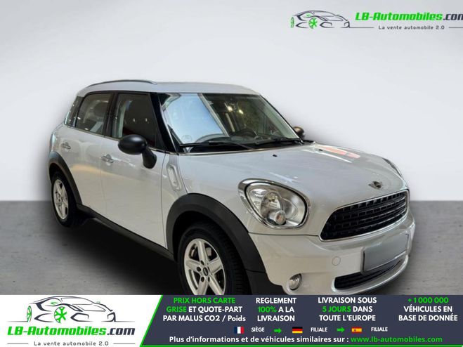 Mini Cabrio 98 ch BVM Blanc de 2014
