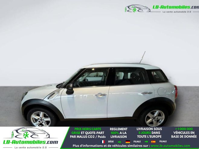 Mini Cabrio 98 ch BVM Blanc de 2014