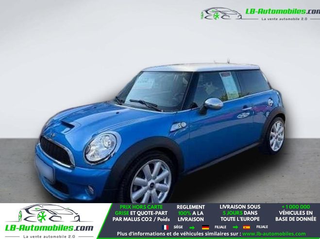 Mini Cabrio 184 ch BVM Bleu M�tallique de 2010