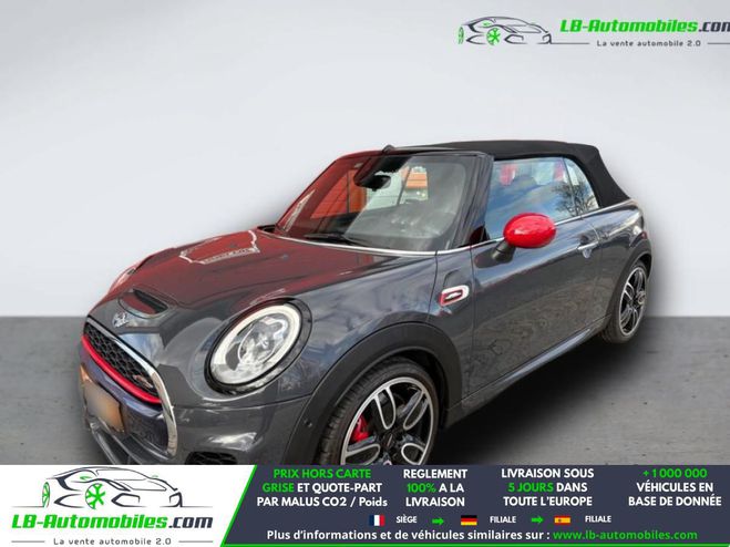 Mini Cabrio 231 ch John  Works BVA Gris M�tallique de 2016