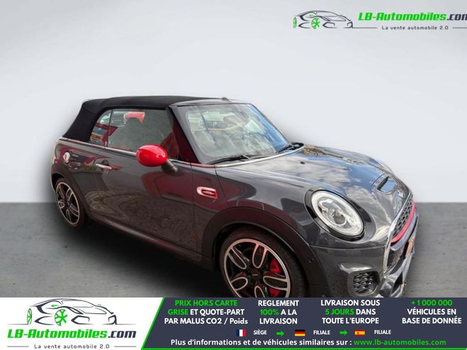 Mini Cabrio 231 ch John  Works BVA Gris M�tallique de 2016
